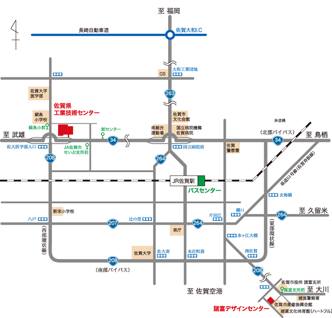 工技アクセス地図
